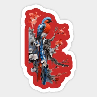 wild birds Sticker